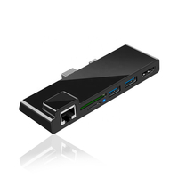 All in One Usb Hub 3.0 with Card Reader Combo Multi-Port Hub Adapter with 4K HDMI Video Output, And 2 USB 3.0 Ports for Surface
