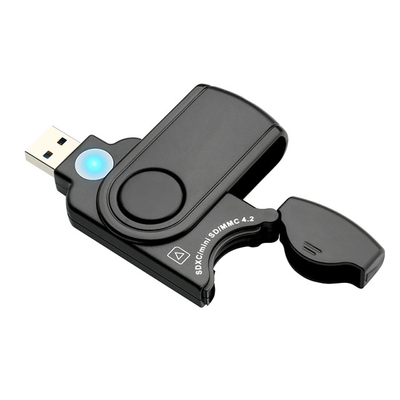 Hot Selling USB 3.0 Muti Memory SD/TF Card Reader with Dual Slots for Fast Transfer Data