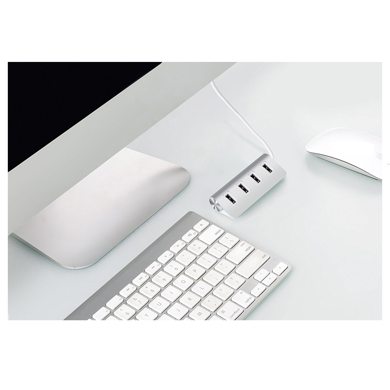 portable high speed usb 2.0 type hub 4 port