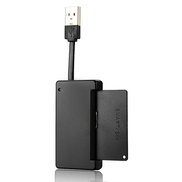 Factory Price USB EMV bluetooth smart card reader with ROHS