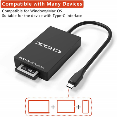 High Speed USB 3.0 Card Reader XQD Memory Adapter High Qulity Memory XQD Card Reader Type C XQD Card Reader for Sony and Lexar XQD Transfer Card Reader